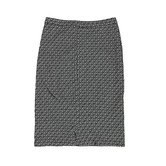 Maeve Anthropologie Geotile Intersia Pencil Skirt Size Large - Picture 3 of 9